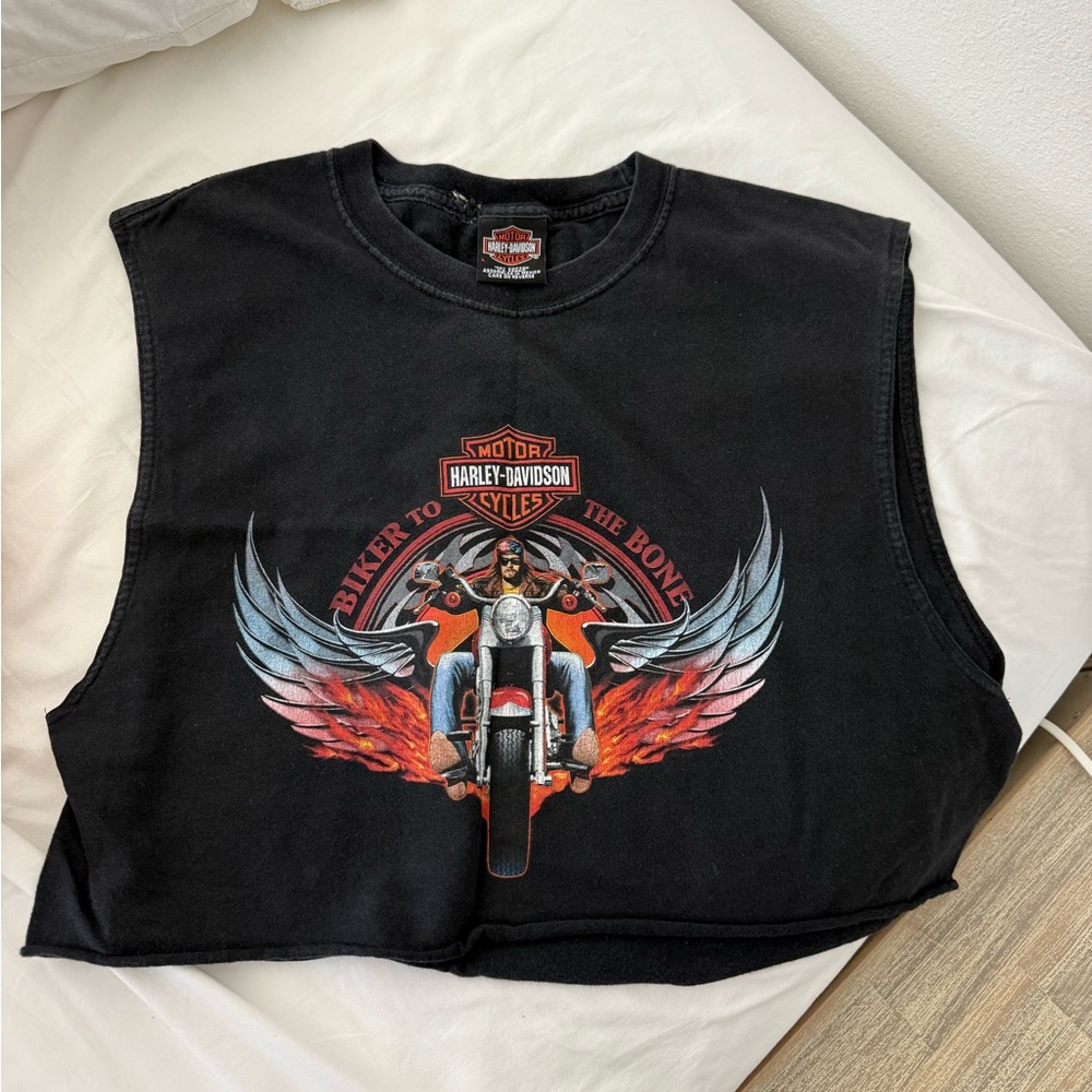 Harley-Davidson Crop Tank Top